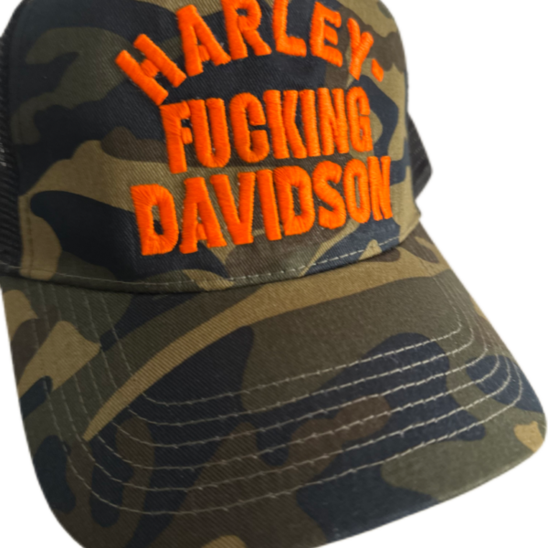 TRUCKER HAT HARLEY F