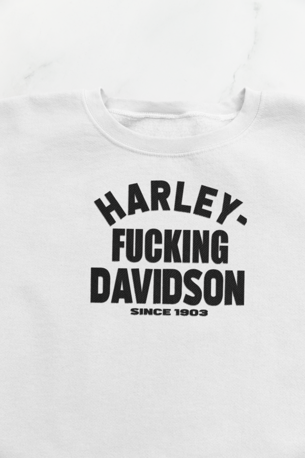 HARLEY F*CKING DAVIDSON SWEATER