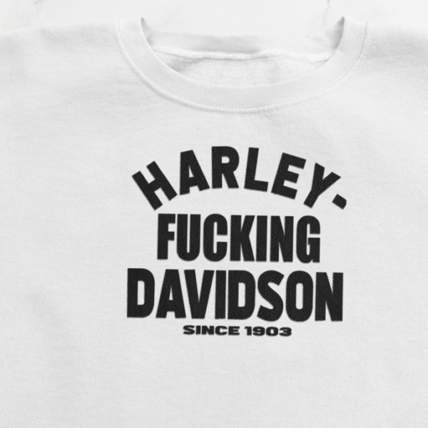 HARLEY F*CKING DAVIDSON SWEATER