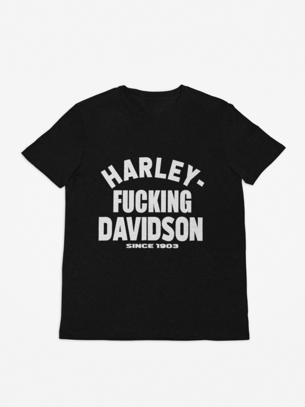 HARLEY F*CKING DAVIDSON blck